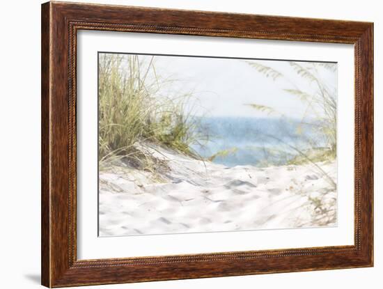 Coastal Photograpy Textured-Melody Hogan-Framed Art Print