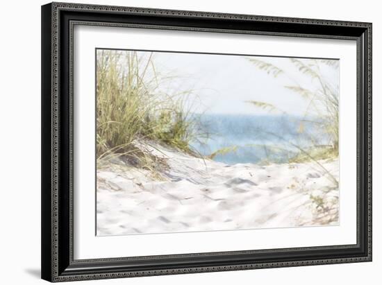 Coastal Photograpy Textured-Melody Hogan-Framed Art Print