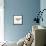 Coastal Plover IV Linen-Jeanette Vertentes-Framed Stretched Canvas displayed on a wall
