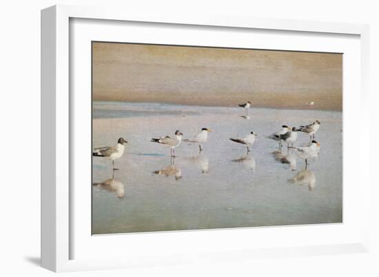 Coastal Reflections-Heather Jacks-Framed Art Print