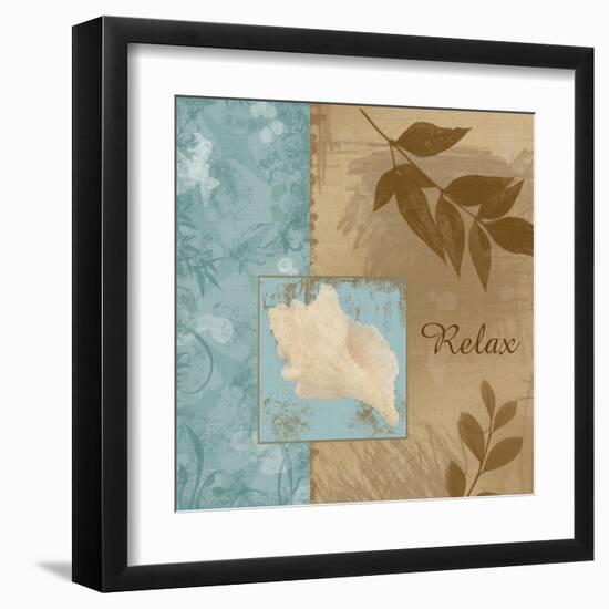 Coastal Relaxation-Lauren Gibbons-Framed Art Print