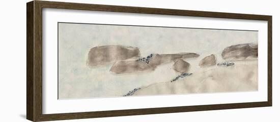 Coastal Rocks-Midori Greyson-Framed Giclee Print