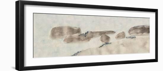 Coastal Rocks-Midori Greyson-Framed Giclee Print