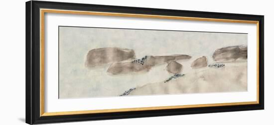 Coastal Rocks-Midori Greyson-Framed Giclee Print