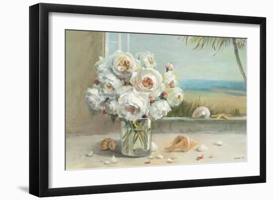 Coastal Roses v.2-Danhui Nai-Framed Premium Giclee Print