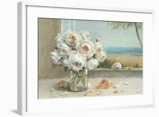 Coastal Roses v.2-Danhui Nai-Framed Premium Giclee Print