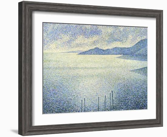 Coastal Scene, C. 1892-1893-Théo van Rysselberghe-Framed Giclee Print