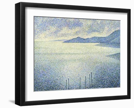Coastal Scene, C. 1892-1893-Théo van Rysselberghe-Framed Giclee Print