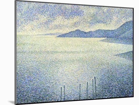 Coastal Scene, C. 1892-1893-Théo van Rysselberghe-Mounted Giclee Print