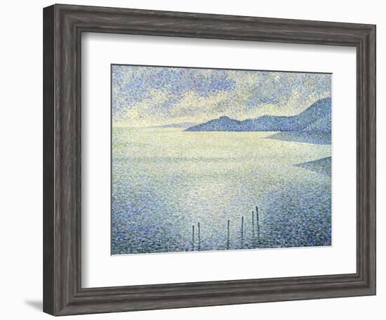 Coastal Scene, C. 1892-1893-Théo van Rysselberghe-Framed Giclee Print