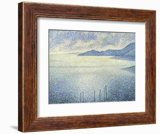 Coastal Scene, C. 1892-1893-Théo van Rysselberghe-Framed Giclee Print