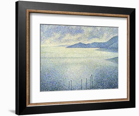 Coastal Scene, C. 1892-1893-Théo van Rysselberghe-Framed Giclee Print