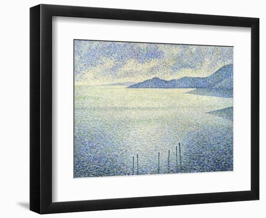 Coastal Scene, C. 1892-1893-Théo van Rysselberghe-Framed Giclee Print