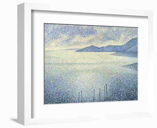 Coastal Scene, C. 1892-1893-Théo van Rysselberghe-Framed Giclee Print