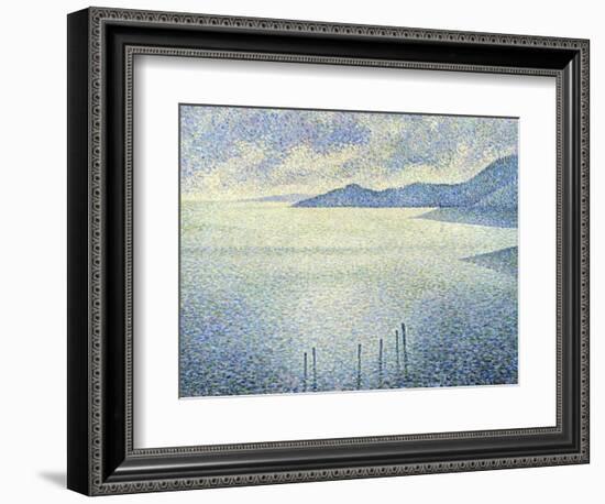 Coastal Scene, C. 1892-1893-Théo van Rysselberghe-Framed Giclee Print