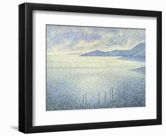 Coastal Scene. Ca. 1892-Theo van Rysselberghe-Framed Giclee Print