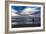 Coastal Scene with Man-Josh Adamski-Framed Photographic Print