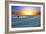 Coastal Scene with Surfer-Josh Adamski-Framed Photographic Print