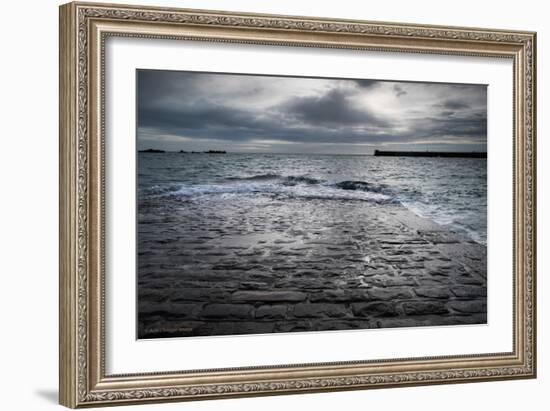 Coastal Scenery in England-David Baker-Framed Photographic Print