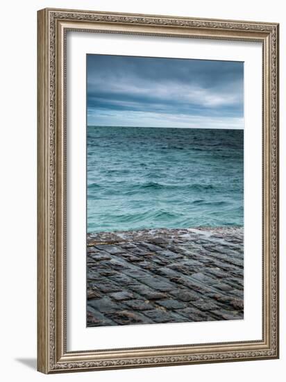 Coastal Scenery in England-David Baker-Framed Photographic Print