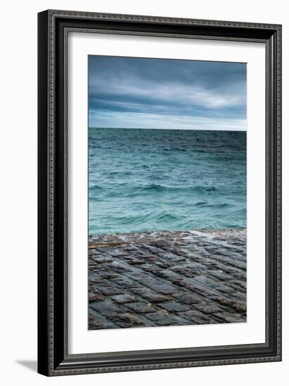 Coastal Scenery in England-David Baker-Framed Photographic Print