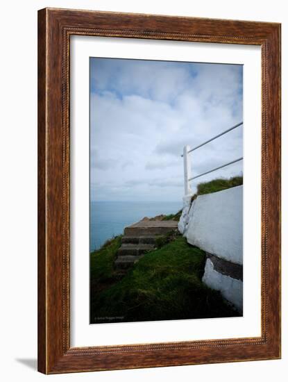 Coastal Scenery in England-David Baker-Framed Photographic Print