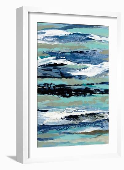 Coastal Sea Foam I-Silvia Vassileva-Framed Art Print