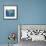 Coastal-Sea Turtle-Swirly Ocean-Robbin Rawlings-Framed Premium Giclee Print displayed on a wall