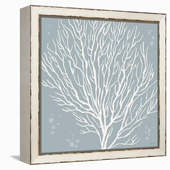 Coastal Seaside Style V-Anne Tavoletti-Framed Stretched Canvas