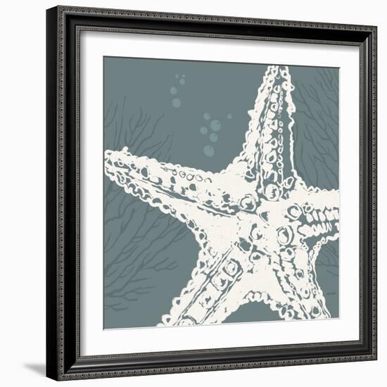 Coastal Seaside Style XIII-Anne Tavoletti-Framed Art Print