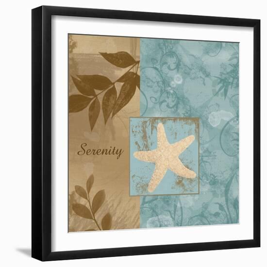 Coastal Serenity-Lauren Gibbons-Framed Art Print