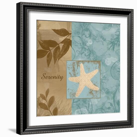 Coastal Serenity-Lauren Gibbons-Framed Art Print