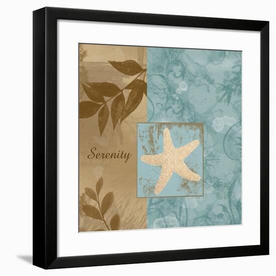 Coastal Serenity-Lauren Gibbons-Framed Art Print