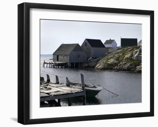 Coastal Shore I-Jim Christensen-Framed Photographic Print