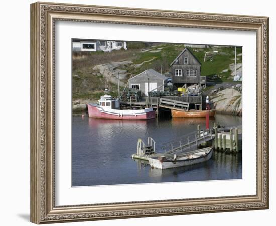 Coastal Shore II-Jim Christensen-Framed Photographic Print