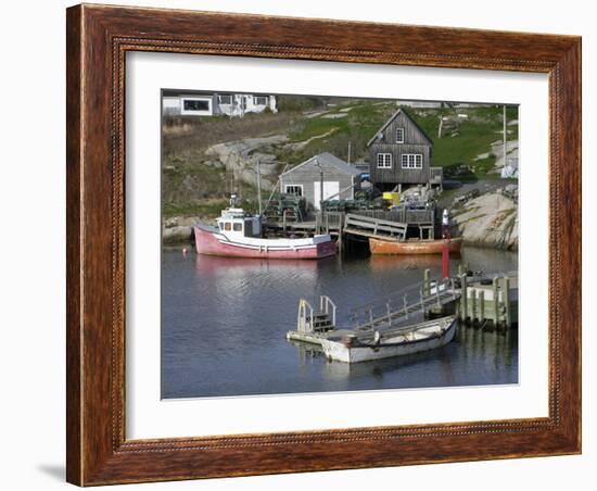 Coastal Shore II-Jim Christensen-Framed Photographic Print