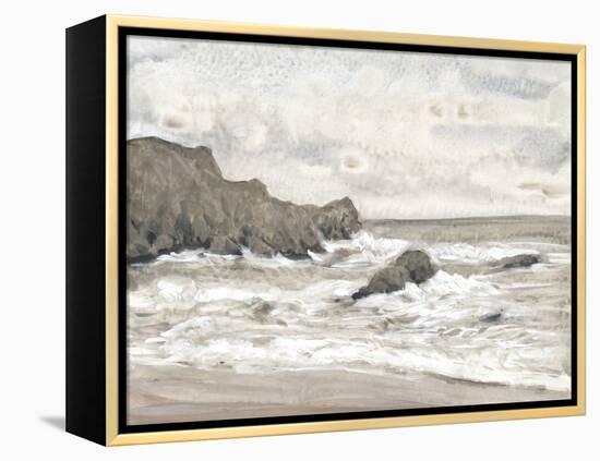 Coastal Shoreline II-Tim OToole-Framed Stretched Canvas