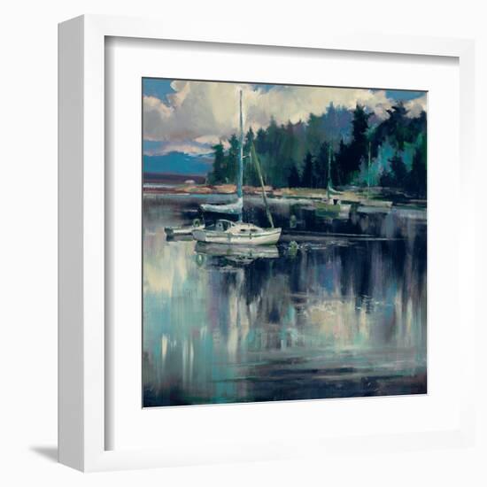 Coastal Shoreline-Brent Heighton-Framed Art Print