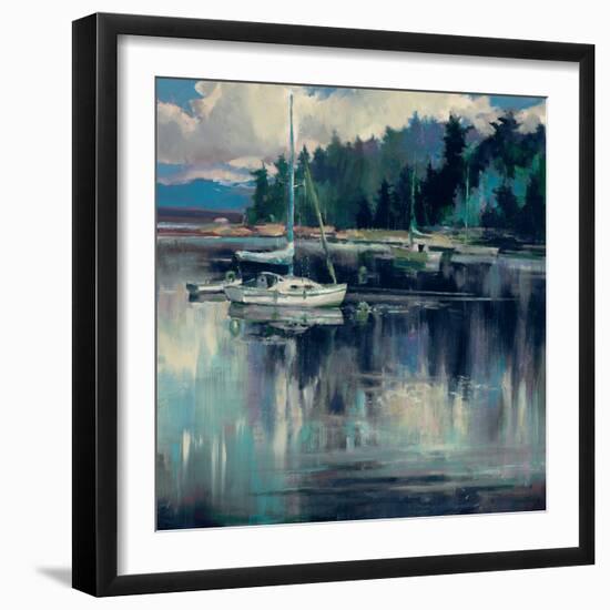 Coastal Shoreline-Brent Heighton-Framed Premium Giclee Print