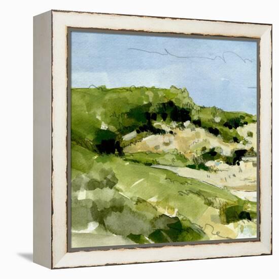 Coastal Sketch III-Emma Caroline-Framed Stretched Canvas