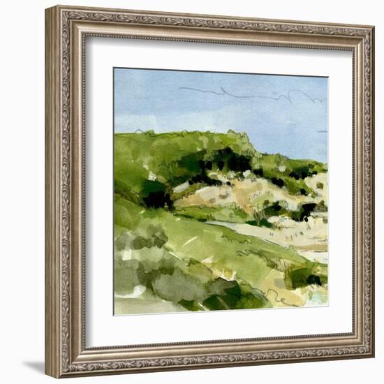 Coastal Sketch III-Emma Caroline-Framed Art Print