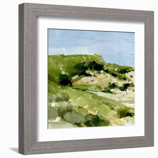 Coastal Sketch III-Emma Caroline-Framed Art Print