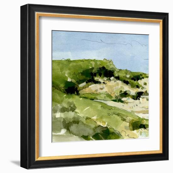 Coastal Sketch III-Emma Caroline-Framed Art Print