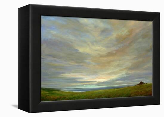 Coastal Sky-Sheila Finch-Framed Stretched Canvas