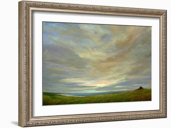 Coastal Sky-Sheila Finch-Framed Art Print