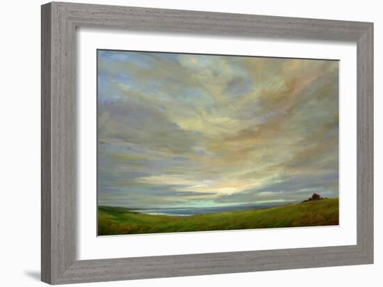 Coastal Sky-Sheila Finch-Framed Art Print