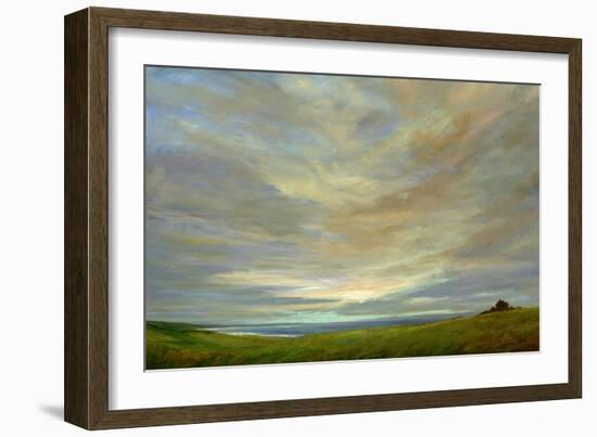 Coastal Sky-Sheila Finch-Framed Art Print