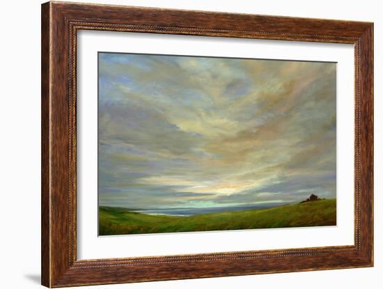 Coastal Sky-Sheila Finch-Framed Art Print