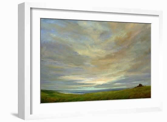 Coastal Sky-Sheila Finch-Framed Art Print