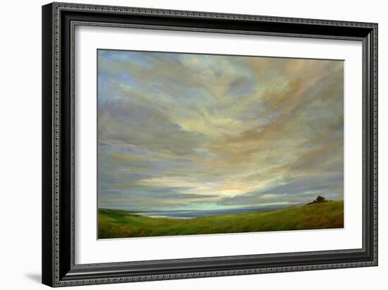 Coastal Sky-Sheila Finch-Framed Art Print